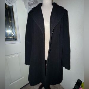 Wool Black Coat